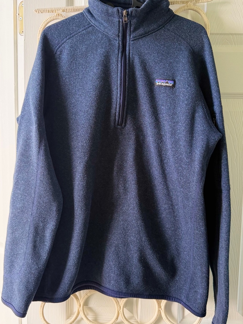 Patagonia Women’s Navy Half-Zip Fleece Pullover